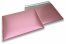 Buste imbottite metallizzate opache ECO - oro rosa 320 x 425 mm | Paesedellebuste.it