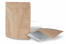 Sacchetti Doypack in carta Kraft marrone - 250 x 340 x 120 mm, 3000 ml | Paesedellebuste.it